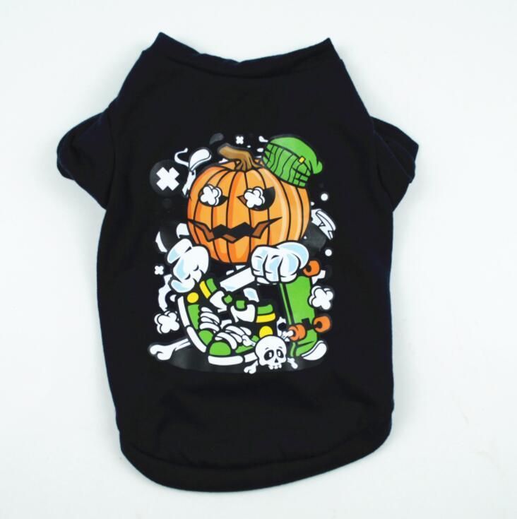Soft and Comfortable Holloween Dog T-Shirt