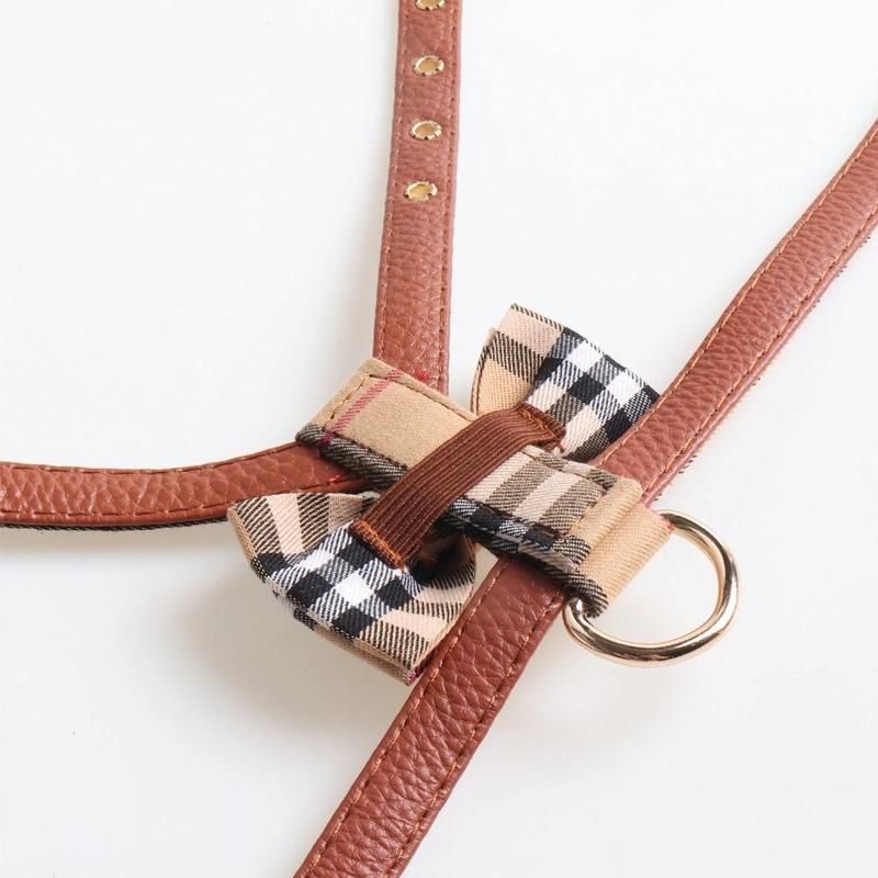 2022 Cat Dog Mesh Harness Vest Walking Lead Leash for Puppy Dogs Harness Set for Small Medium Pet