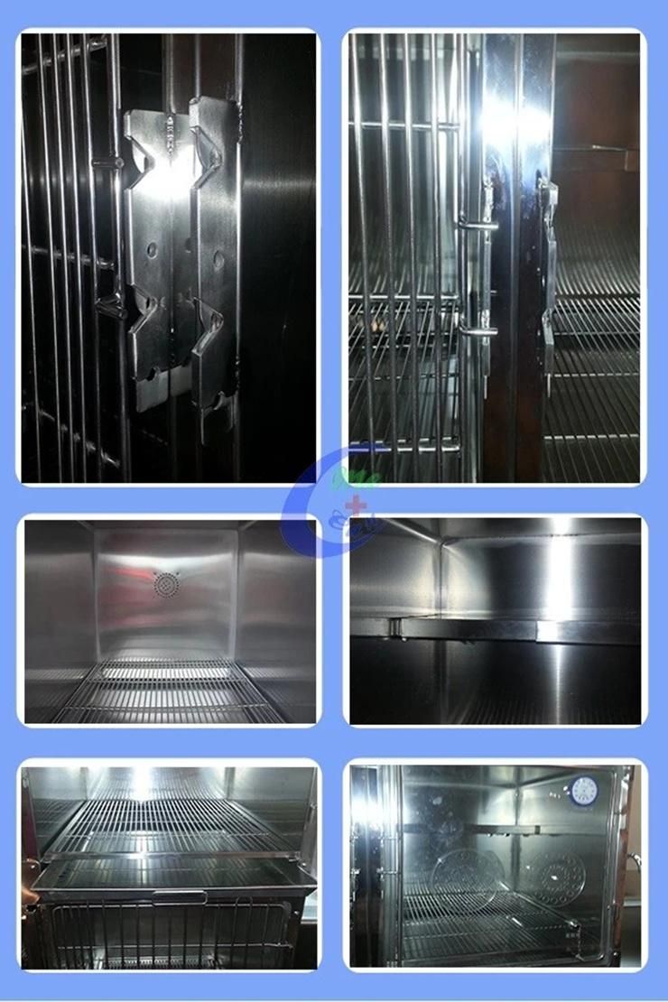 Veterinary Stainless Steel Oxygen Cage for Dogs