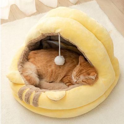 Customize OEM ODM Warm Comfortable Washable Pet Nest House Bed