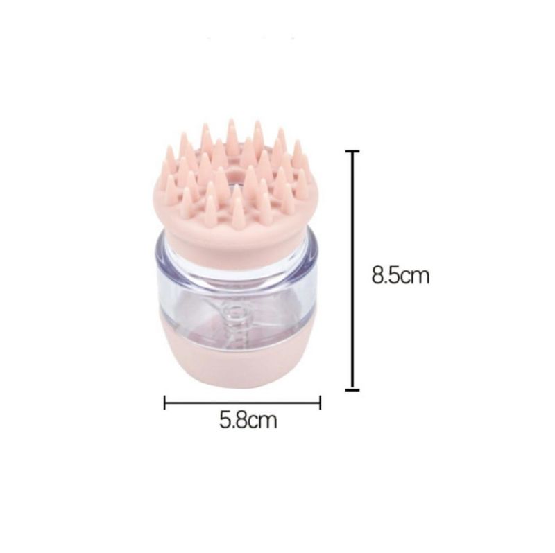 Hot Selling Pet Grooming Products Tool Dog Comb Pet Bathing Massage Brush Quality Rubber Dog Cat Bath Soothing Massage Brush for Cleaning