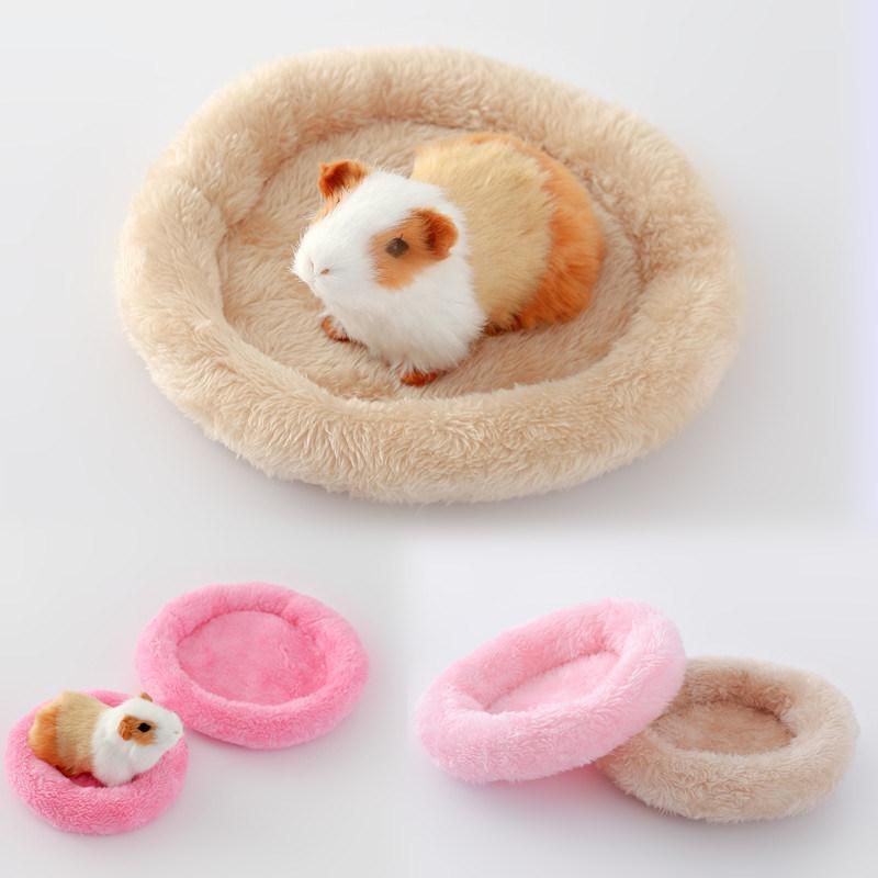 Washable Winter Warm Soft Guinea Pig Accessories Hamster House Mat