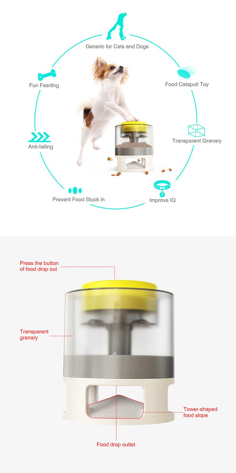 New Design Cats Food Feeder Dog Smart Automatic Pet Feeder