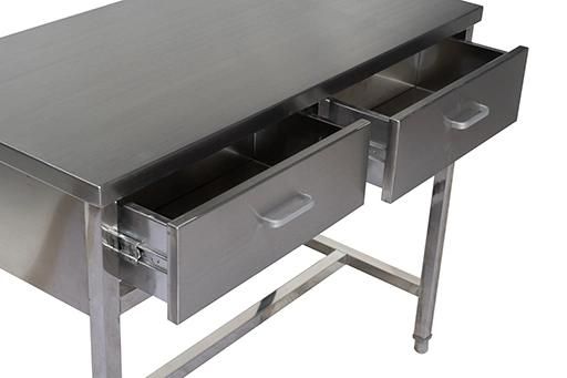 Stainless Steel Medical Trolley with Drawers Pet Surgery Table Veterinary Equipment Examination