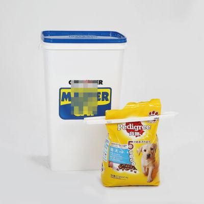 Custom Big Size Plastic Food Containers for Pet