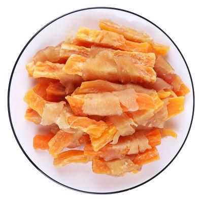 Natural Pet Cat and Dog Snacks Chicken Wrap Fries