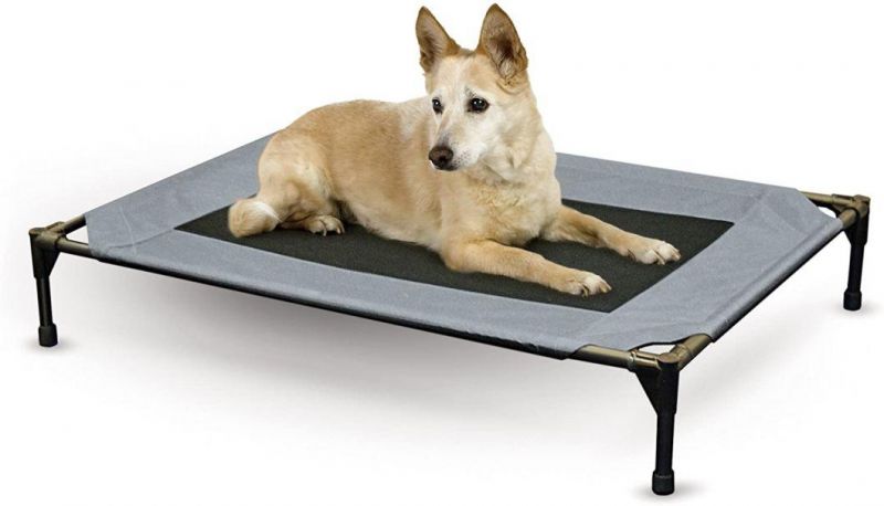 2020 New Design Portable Summer Cool Elevated Tent Cot Dog Detachable Camping Bed for Pets