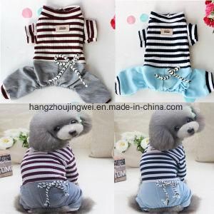 Pet Pajamas Warm &amp; Comfortable Stripe Dogs Clothes