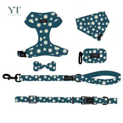 High Quality Dog Harness Manufacturer Vest Dog Harness Collar Leash Set Custom Designs Pet Dog Harness Soft Reversible Adjustable Dog Harness