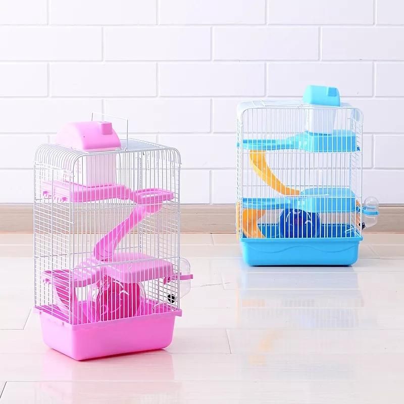 Wholesale Factory Luxury Custom Fold Cheap Plastic Metal Acrylic Hamster Cage for Sale