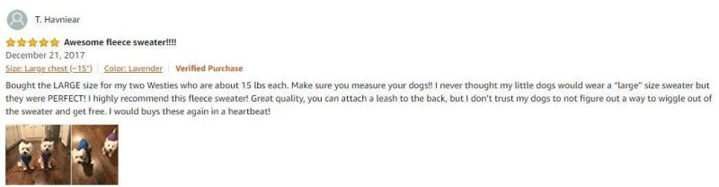 Best Dog Coats Easy Cleaning Machine Washabe Dog Fleece Jacket