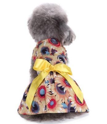 Vetements Pour Chien Pet Puppy Dog Summer Cloth Plaid Dog Dress Clothes