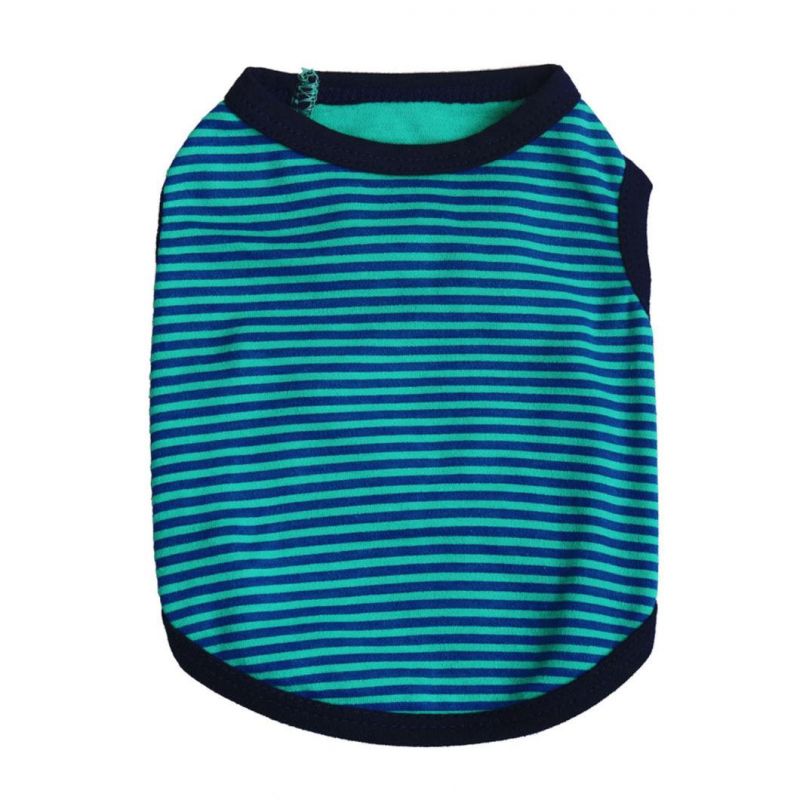 Casual Pet Vest Summer Striped Dog T-Shirt
