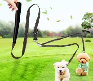 Double Dog Leash with Durable Handle for 2 Dog Walking Training/Kc001