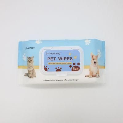 Disposable Wipe Soft Tissue for Dog Baby Pet Product Wholesale