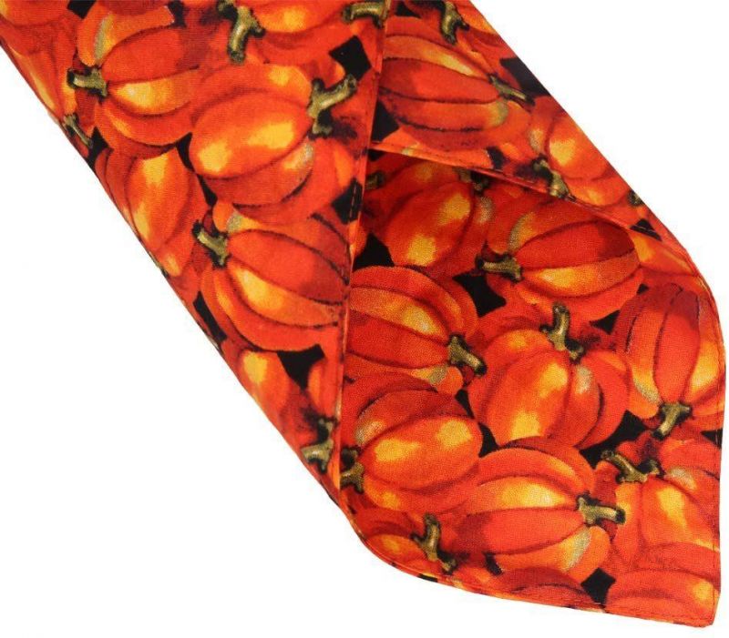 Halloween Dog Bandana Pumpkin Reversible Triangle Bibs Scarf Accessories