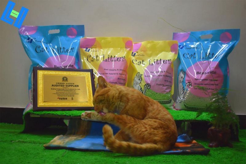 Hard Clump and Odor Control Corn Cat Litter