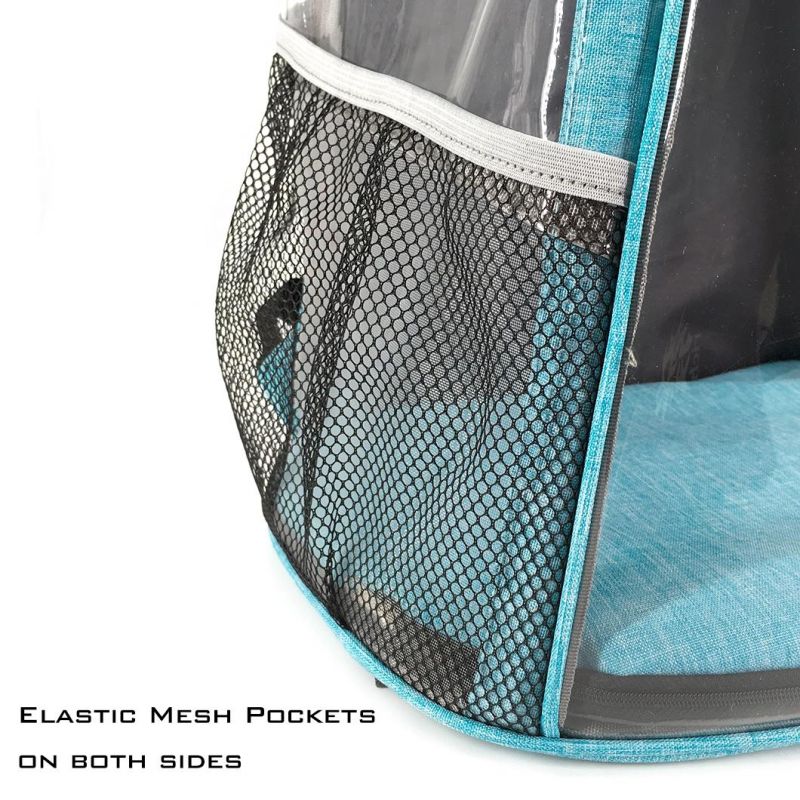Wholesale Pet Supply Transaprent Pet Carrier Small Pet Dog Cat Backpack