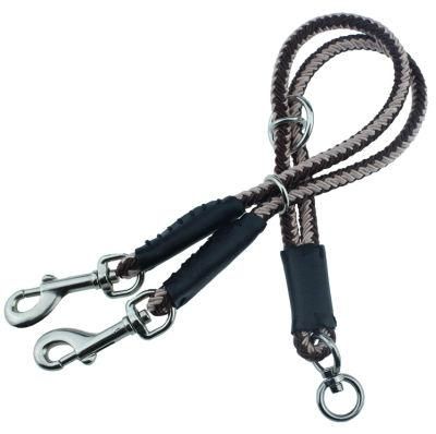Adjustable High Density Double Nylon Dog Leash for Two Dogs Walking Training