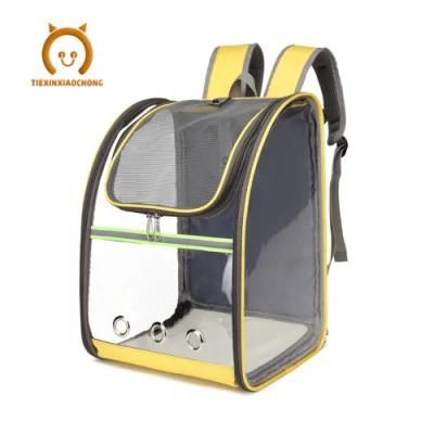 Cat Bag Pet Backpack Outside Portable Transparent Space Capsule Pet Bag Cat Breathable Backpack Pet Carrier Bag