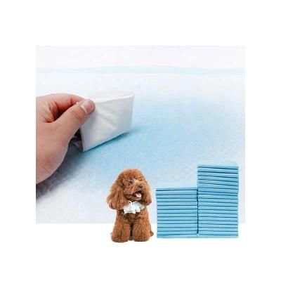 High Quality Fluff Pulp Non-Woven Absorbent Paper Splash Proof Leak Proof Dog Pads Puppy Training Disposable