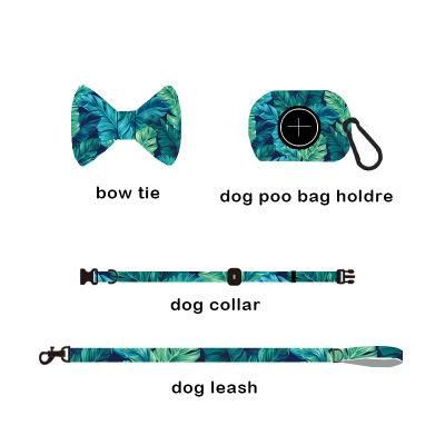 Popular Pattern Custom Print Ajustable Soft Reversible Dog Harness