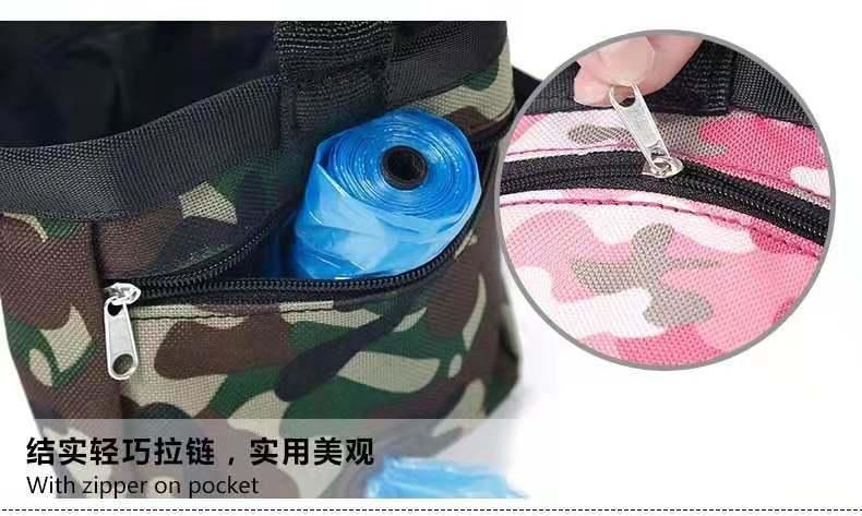 Portable Pet Dog Puppy Pouch Walking Food Treat Snack Training Pocket Waist Storage Bag for Outdoor Pet training Supplies Products