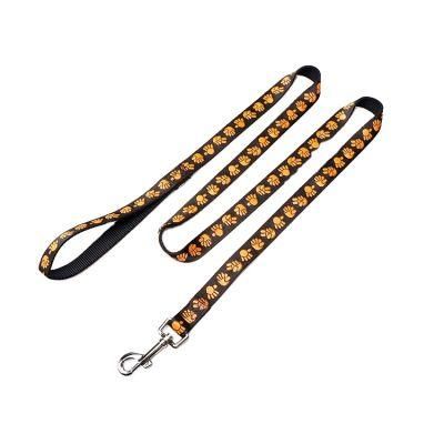 Manufacturer Customized Hemp Hands Free Nylon Dog Lead, Sublimated Cute Nylon Pet Dog Leashes//