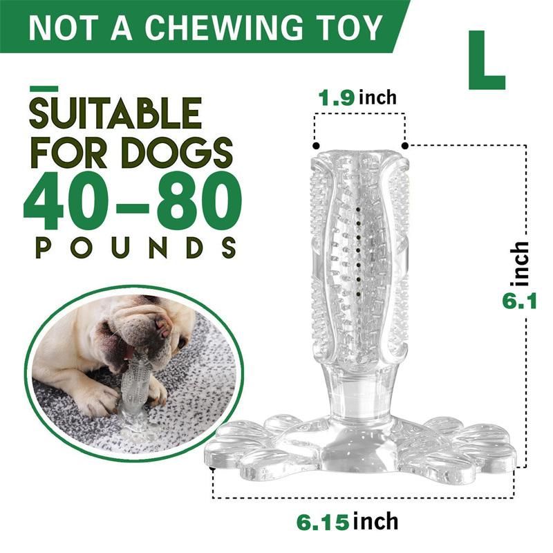 Wholesale Dog Toy Toothbrush Natural Rubber for Removing Bad Breath and Dental Calculus