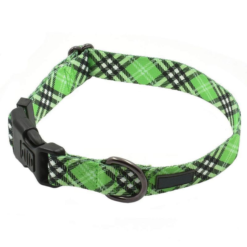 2019 Fashion Design Plain Pattern Heat Transfer Dog Collar