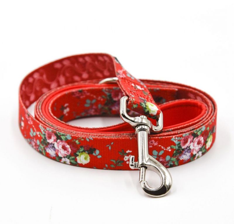 Custom Printed Soft Padded Walking Dog Leash