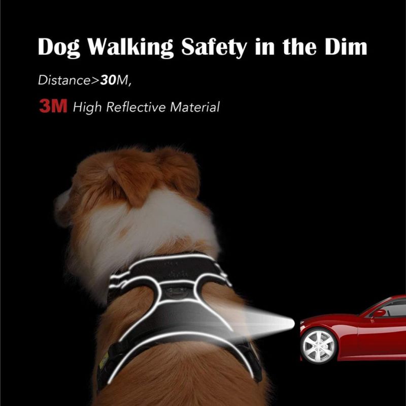 Dog Harness No-Pull Pet Harness Adjustable Comfortable Harness