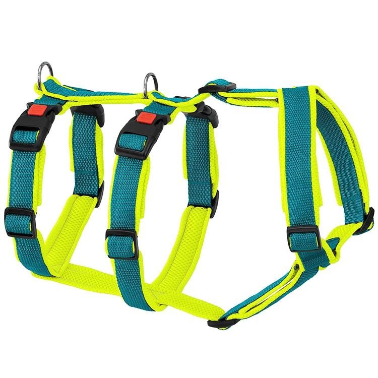 Outdoor Pet Accessory New Design Nylon Polyester Colorful Dog Harness