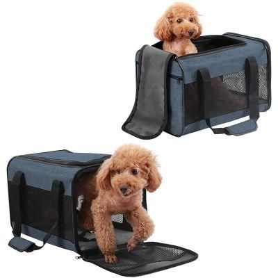 Airline Approved Portable Breathable Pet Carrier Dog Cat Travel Bag