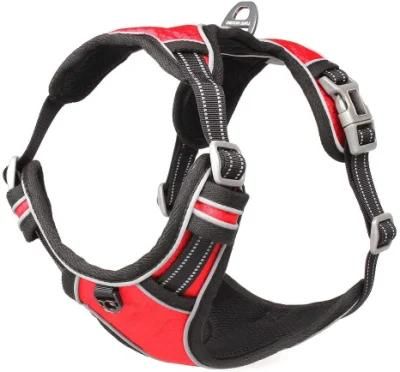 Pet Harness, Dog Vest Harness with Reflective Mesh Breathable Cooling Walking Chest Strap for Medium Large Dog