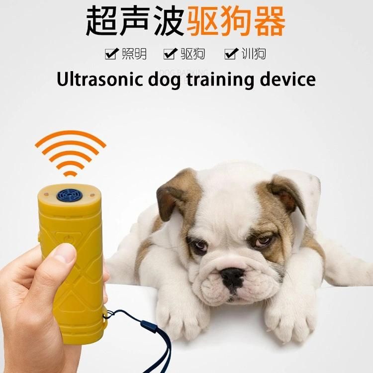 Gonjimini Best Selling Portable High Power Ultrasonic Sonic Pet Dog Repeller Dog Trainer Ultrasonic Dog Repeller