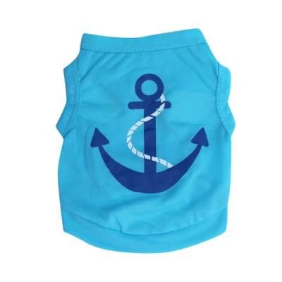 Summer Breathable Cool Dog T-Shirt Sleeveless Pet Shirt