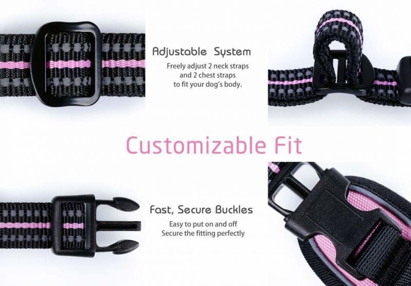 Wandering Double Soft Mesh Harness for Dogs & Cats of Multiple Sizes and Colors