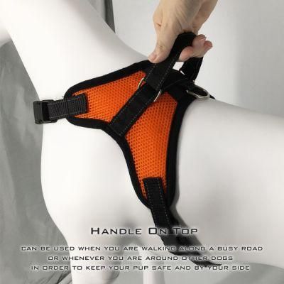 Air Mesh No Pull Breathable Adjustable Wholesale Dog Harness