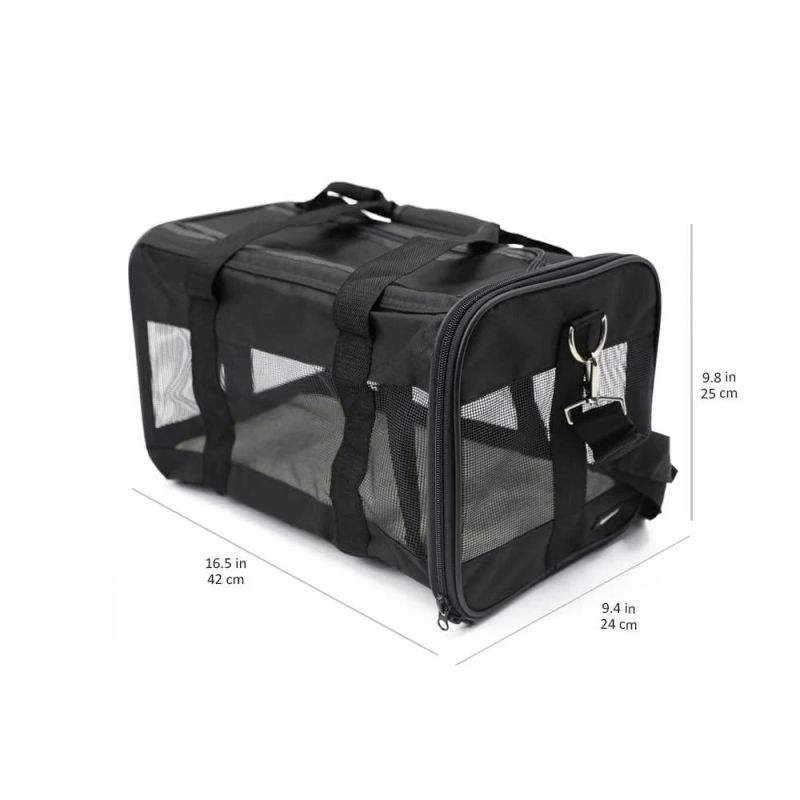 Soft-Sided Pet Travel Carrier for Cats Dogs Puppy Comfort Bag