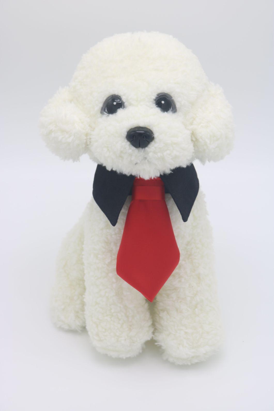 Dog&Cat Formal Neck Tie Tuxedo Bow Tie and Collar Black
