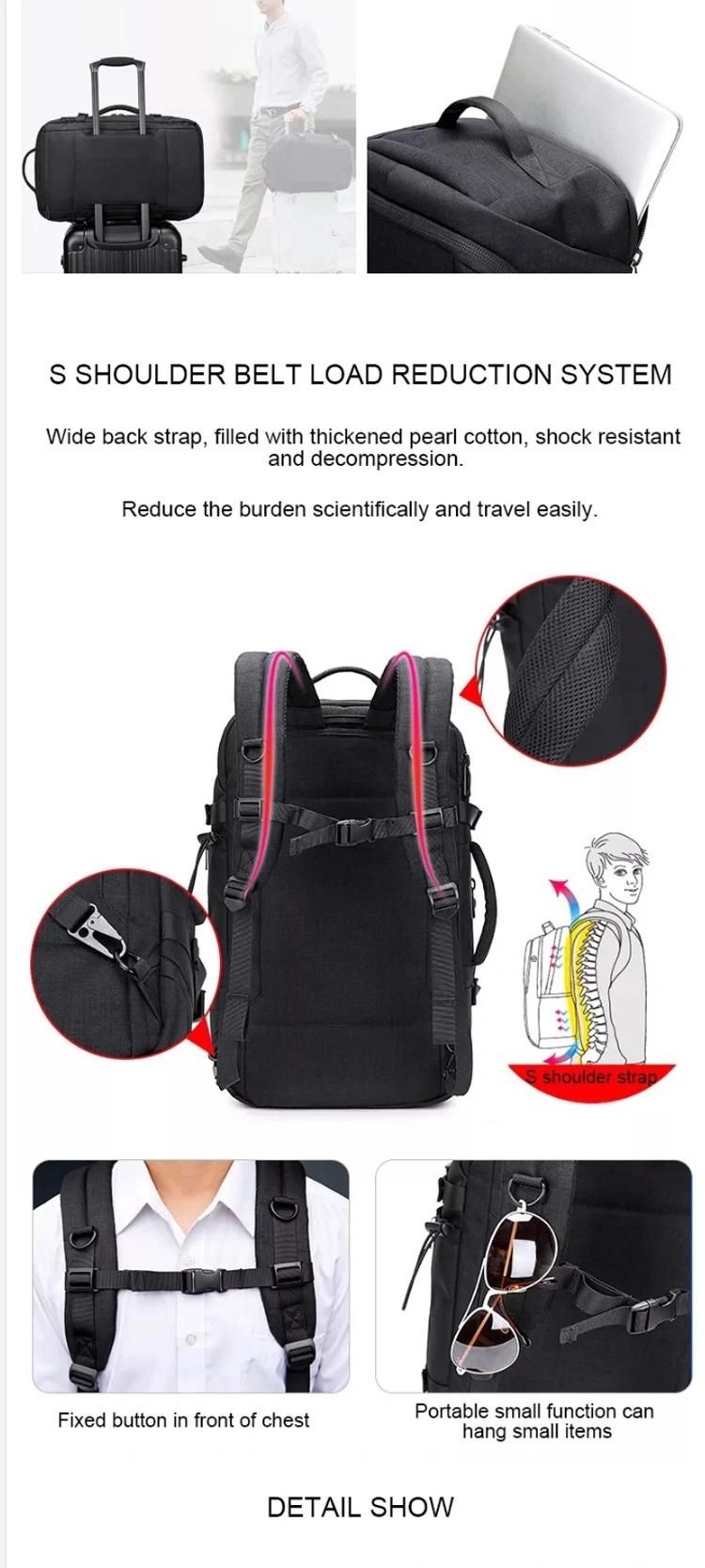 Multifunctional Intelligent Backpack Laptop Backpack with USB Charging