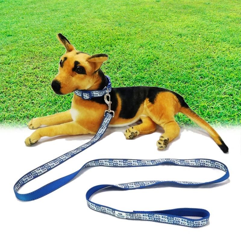 Customizable Sublimation Dog Leash with Neck Ring Carabiner Hook
