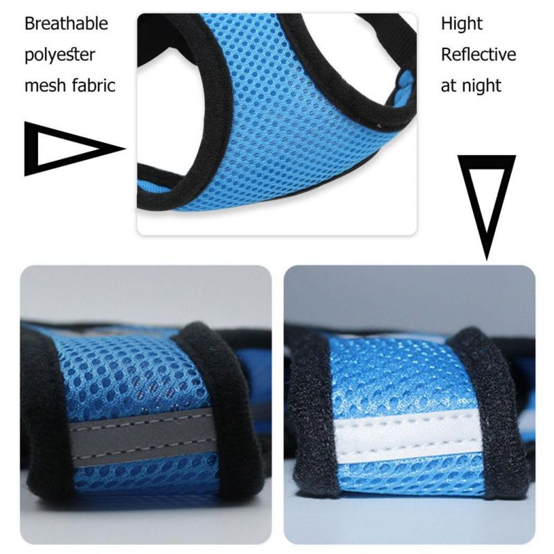 Summer Breathable Mesh Fabric Dog Harness