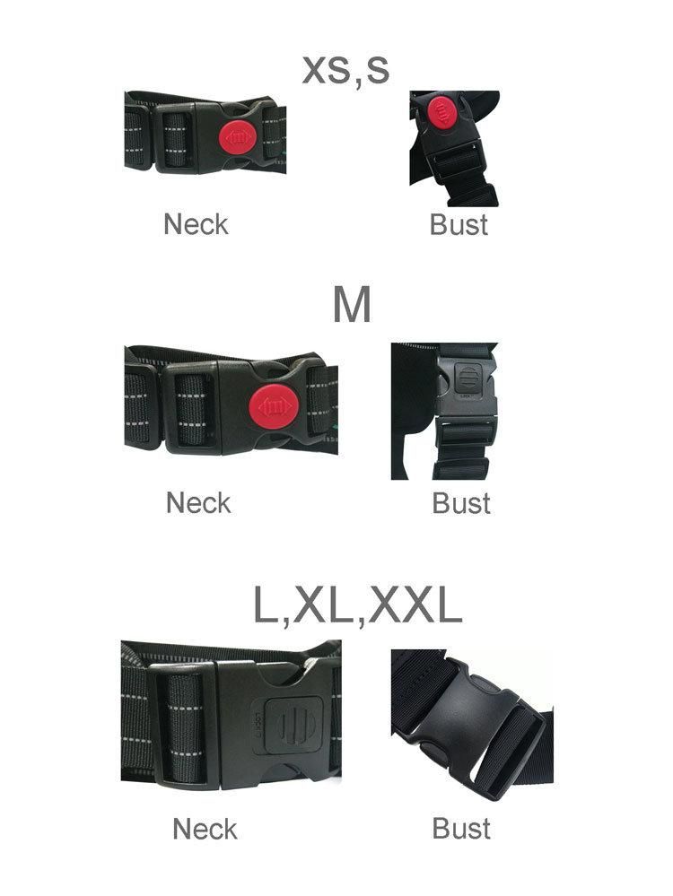 Manufacturer Fashion Custom Print Designers Tactical Private Label Security Service Pet Dog Harness
