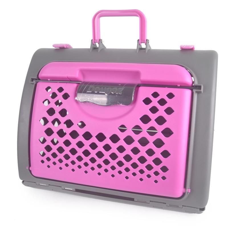 Durable Foldable Travel Small Pet Cat Dog Safely Airline Approved Cat Carrier Cage