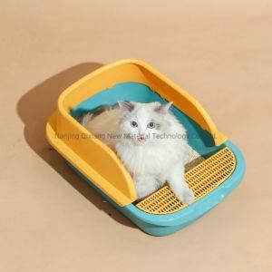Large High Fence Cat Sand Box Cat Litter Tray