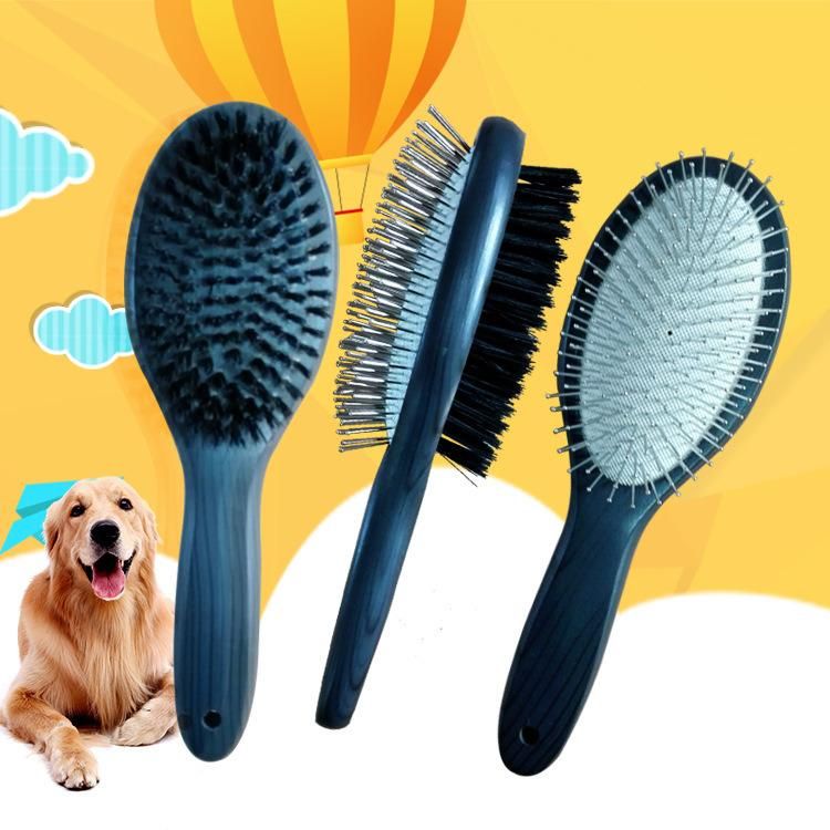 Double Sides Dog Brush Cat Comb Fur Grooming Tool