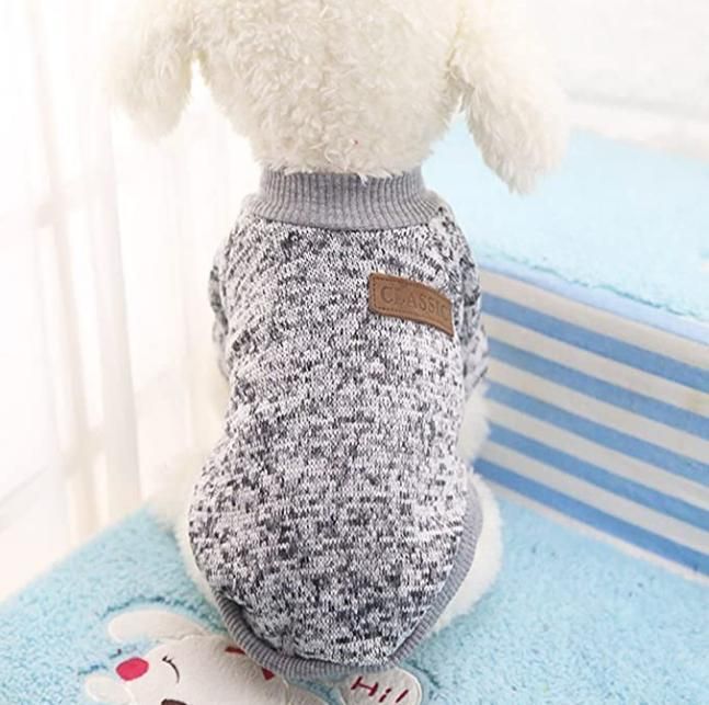 Pet Dog Clothes Knitwear Dog Sweater Soft Thickening Warm Puppy Dogs Shirt