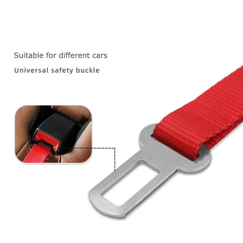 Adjustable Dog Car Safety Seat Belt Strap Durable Pet Car Seat Belt